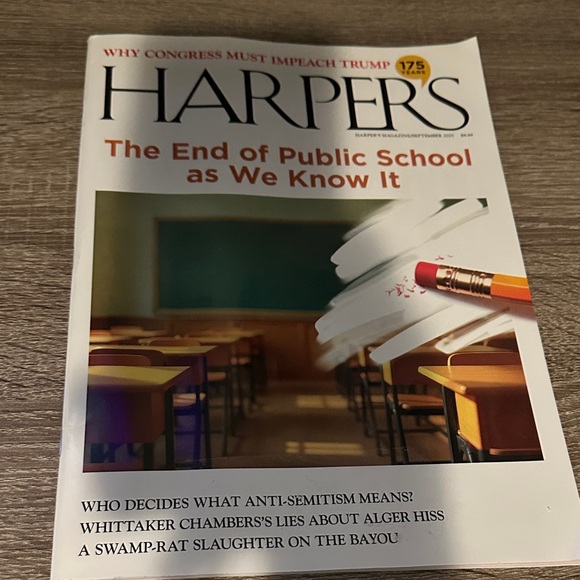 Harper Magazine - The End of Public School Edition - Picture 3 of 3